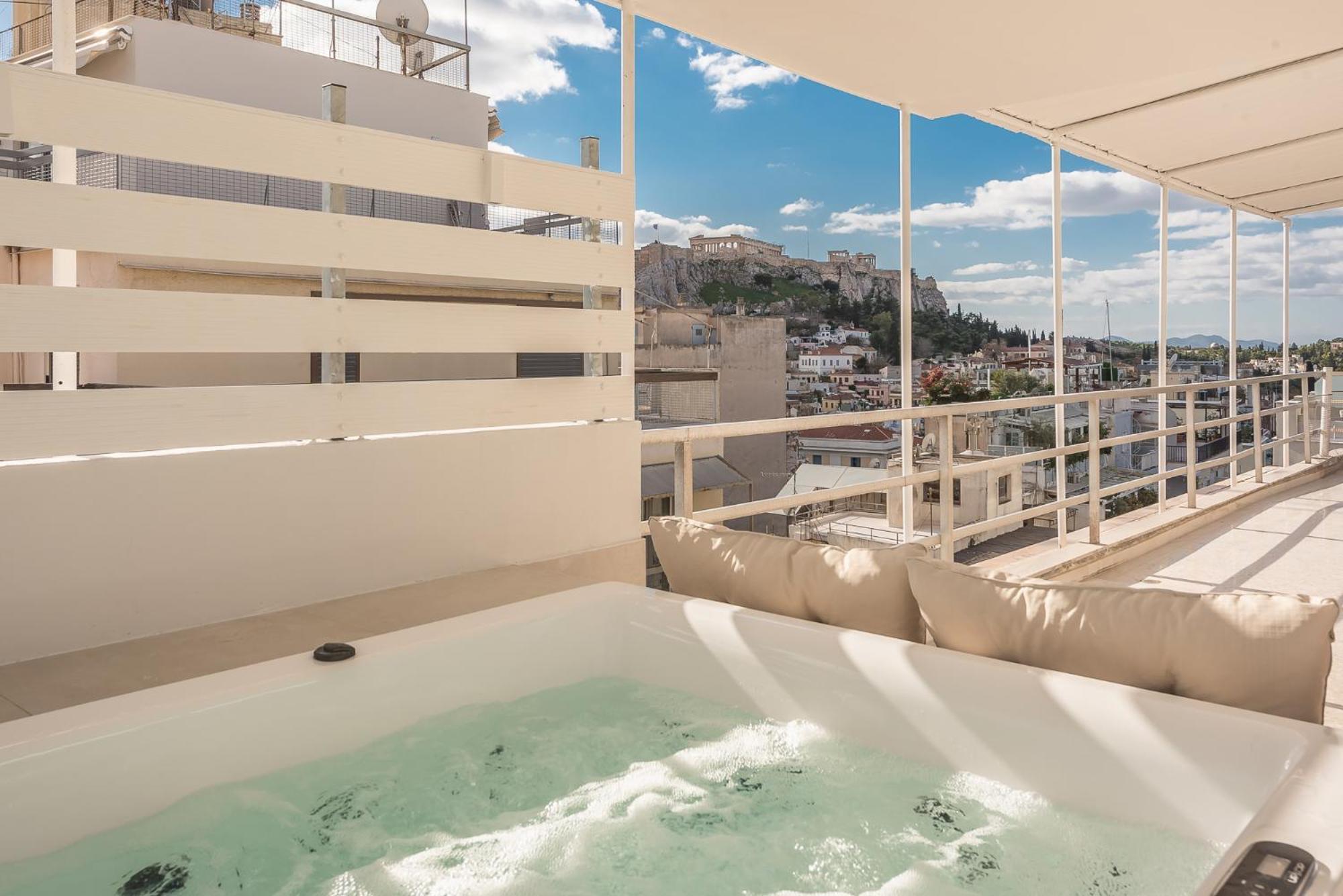 Syntagma Spa With Acropolis View Athens Luaran gambar